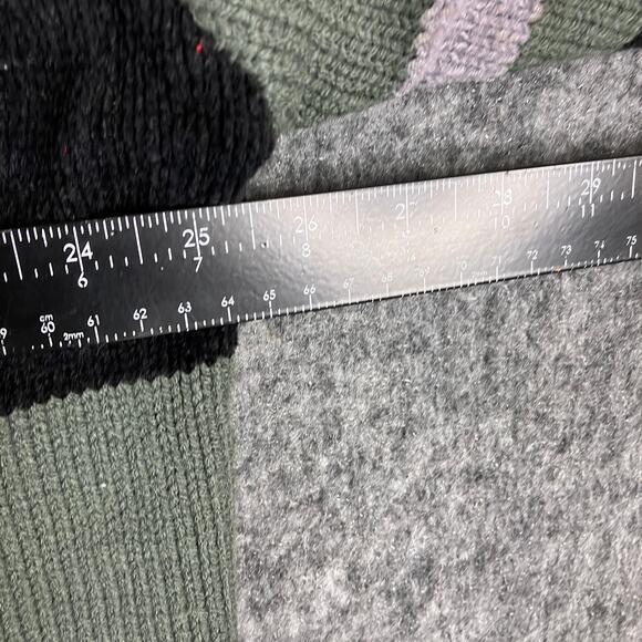 Ecko Sweater Mens Size XL Wool Blend Olive Retro Logo Knit Crewneck Fall 1999 - Picture 6 of 9